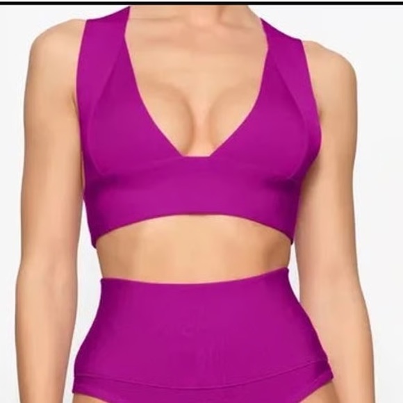 Skims knit swim bikini set - Picture 2 of 3